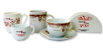 Посуда с логотипом