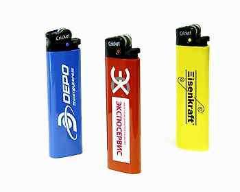 Печать на зажигалках