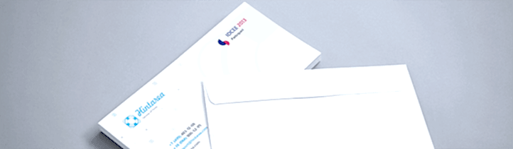 Конверты с логотипом