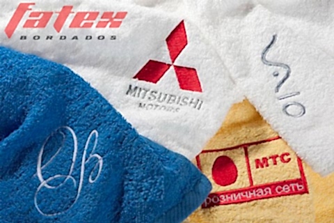 Полотенце с логотипом